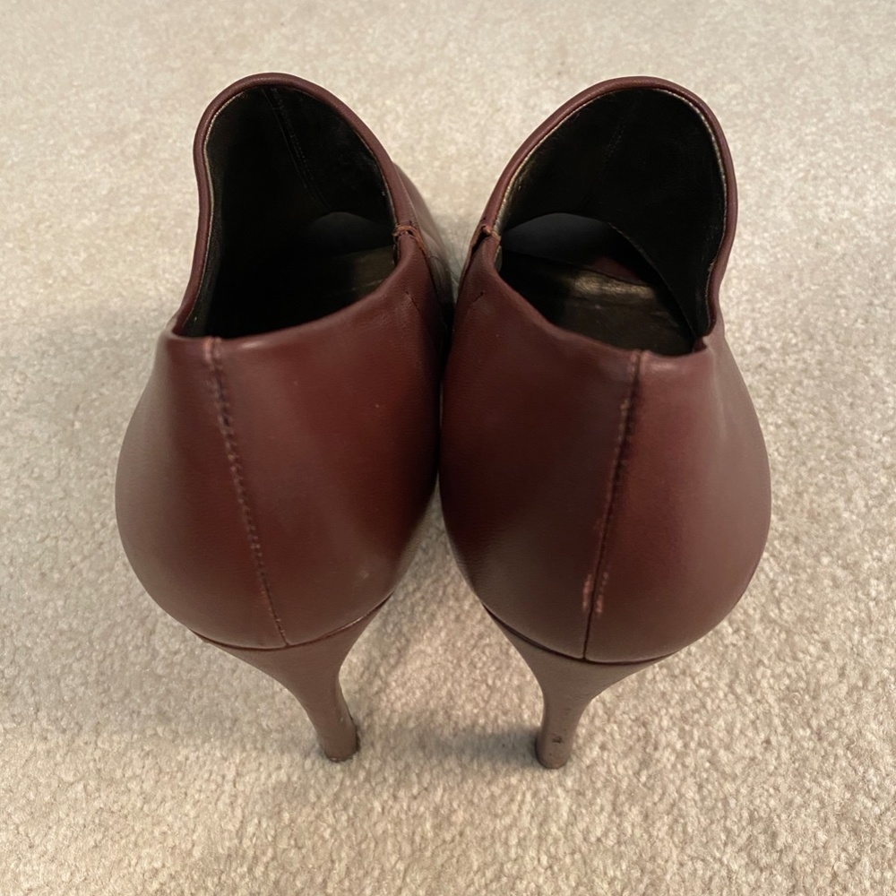 Size 39 Stuart Weitzman Open Toe Booties - image 4